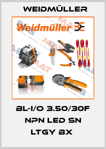 BL-I/O 3.50/30F NPN LED SN LTGY BX  Weidmüller
