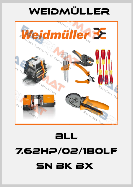 BLL 7.62HP/02/180LF SN BK BX  Weidmüller