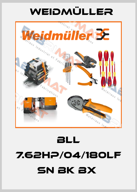 BLL 7.62HP/04/180LF SN BK BX  Weidmüller