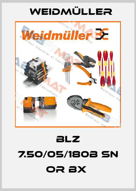 BLZ 7.50/05/180B SN OR BX  Weidmüller