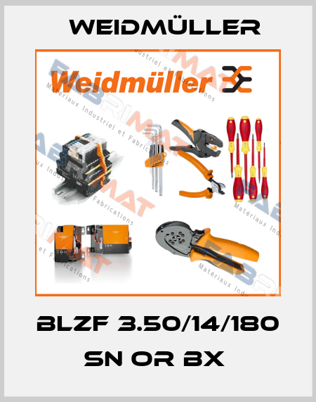 BLZF 3.50/14/180 SN OR BX  Weidmüller