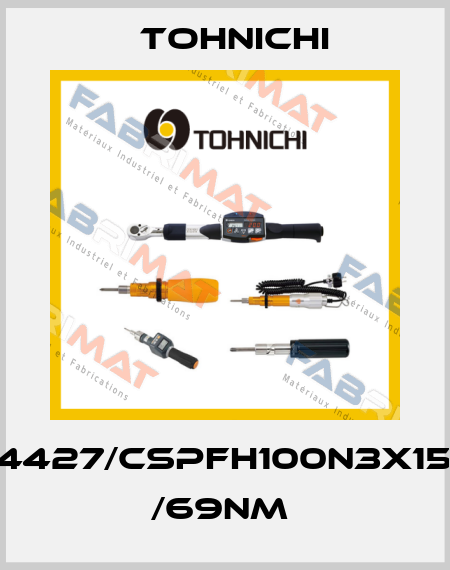 TON-4427/CSPFH100N3X15D-AR /69Nm  Tohnichi