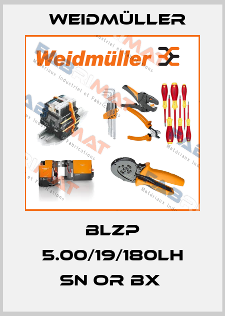 BLZP 5.00/19/180LH SN OR BX  Weidmüller