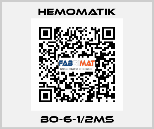 BO-6-1/2MS Hemomatik