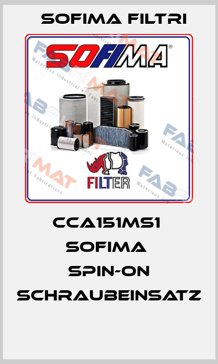 CCA151MS1  SOFIMA  SPIN-ON Schraubeinsatz  Sofima Filtri
