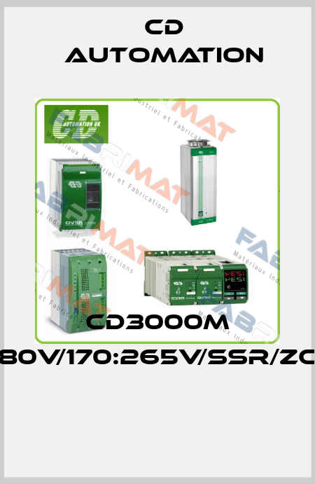 CD3000M 2PH/150A/380V/480V/170:265V/SSR/ZC/IF/HB/FAN110V/EM  CD AUTOMATION