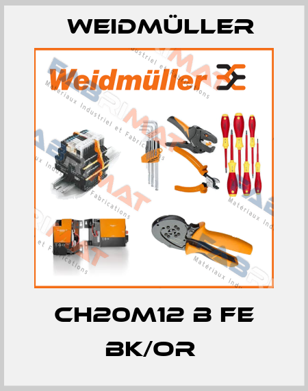 CH20M12 B FE BK/OR  Weidmüller