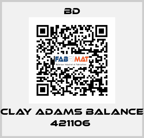CLAY ADAMS BALANCE 421106  Bd