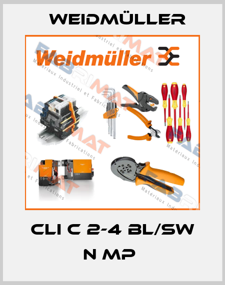 CLI C 2-4 BL/SW N MP  Weidmüller