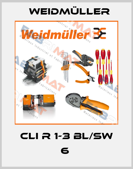 CLI R 1-3 BL/SW 6  Weidmüller