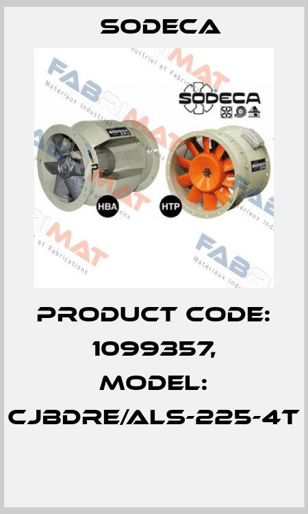 Product Code: 1099357, Model: CJBDRE/ALS-225-4T  Sodeca
