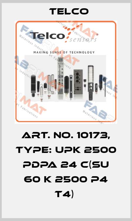 Art. No. 10173, Type: UPK 2500 PDPA 24 C(SU 60 K 2500 P4 T4)  Telco