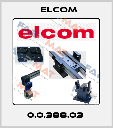 0.0.388.03  Elcom