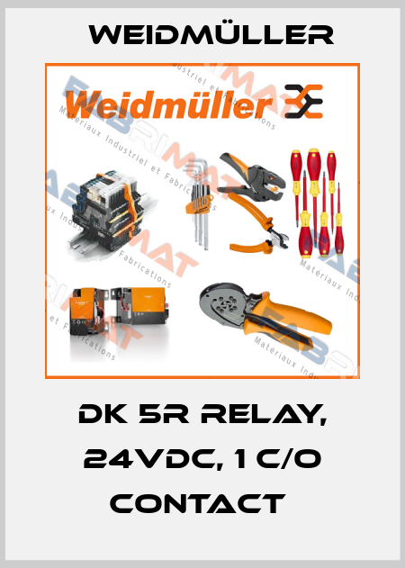 DK 5R RELAY, 24VDC, 1 C/O CONTACT  Weidmüller