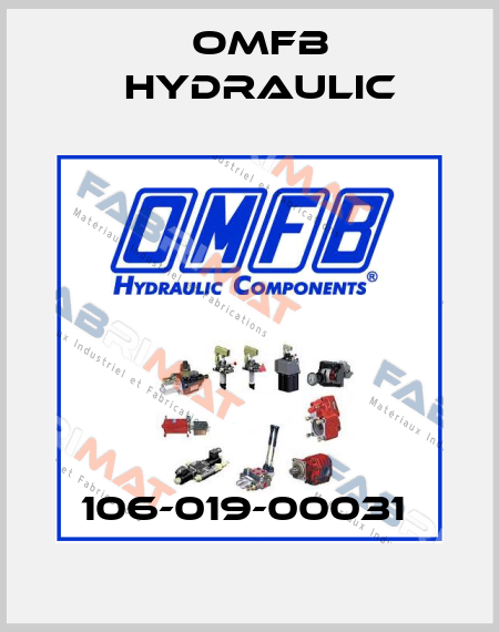106-019-00031  OMFB Hydraulic