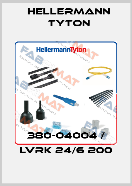 380-04004 / LVRK 24/6 200 Hellermann Tyton