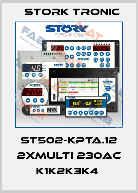 ST502-KPTA.12 2xMulti 230AC K1K2K3K4  Stork tronic