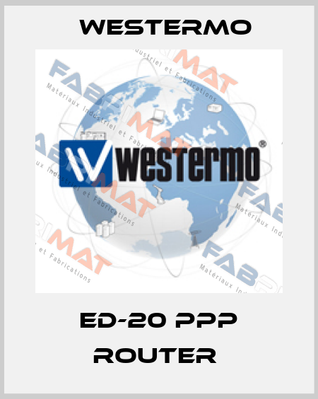 ED-20 PPP ROUTER  Westermo