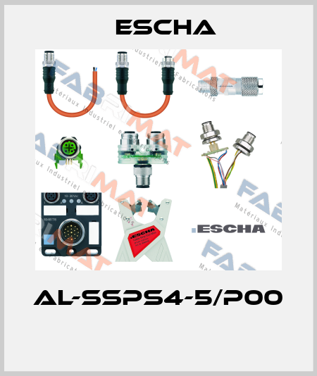 AL-SSPS4-5/P00  Escha