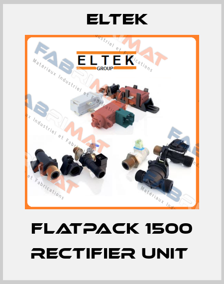 FLATPACK 1500 RECTIFIER UNIT  Eltek