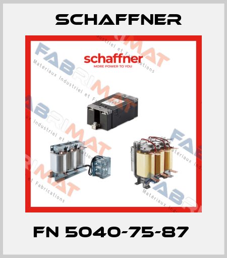FN 5040-75-87  Schaffner