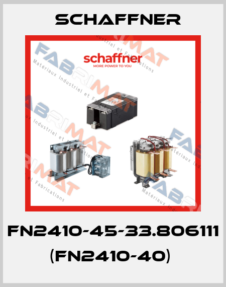 FN2410-45-33.806111 (FN2410-40)  Schaffner