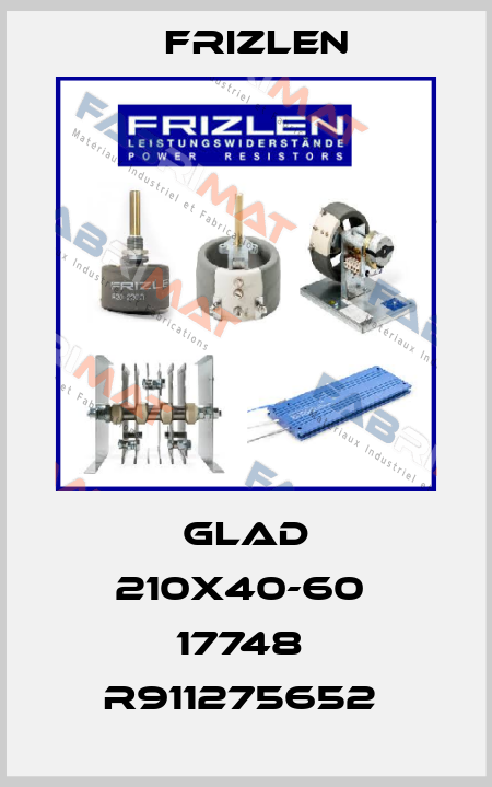 GLAD 210x40-60  17748  R911275652  Frizlen