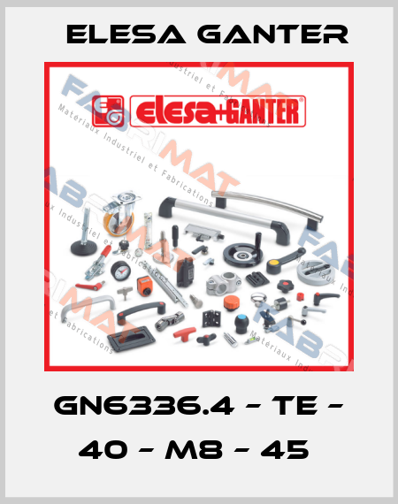 GN6336.4 – TE – 40 – M8 – 45  Elesa Ganter
