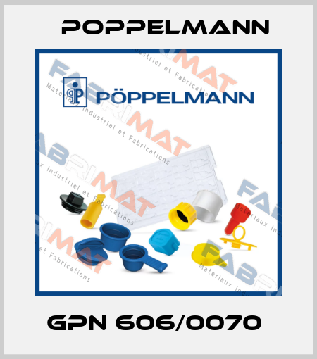 GPN 606/0070  Poppelmann