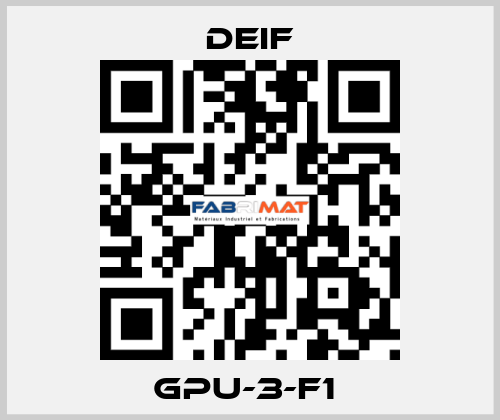 GPU-3-F1  Deif