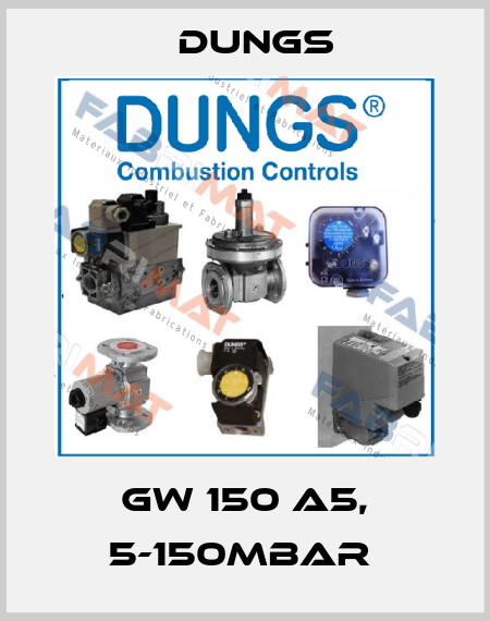 GW 150 A5, 5-150mbar  Dungs