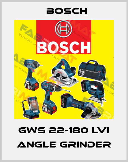 GWS 22-180 LVI ANGLE GRINDER Bosch