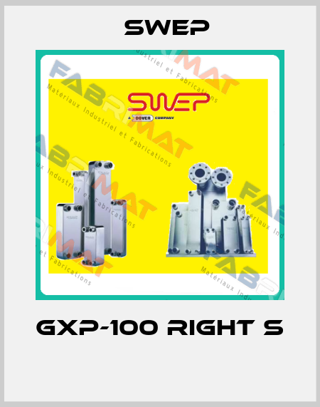 GXP-100 RIGHT S  Swep