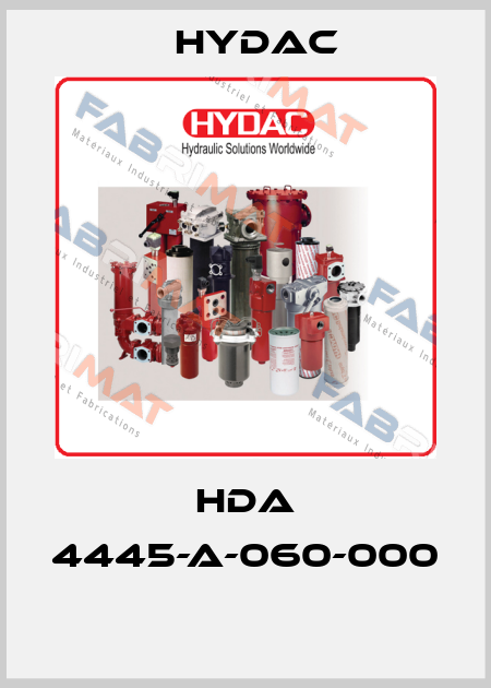 HDA 4445-A-060-000  Hydac