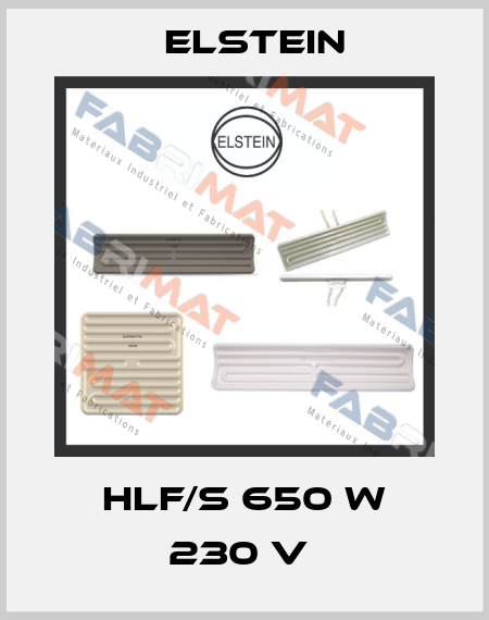 HLF/S 650 W 230 V  Elstein