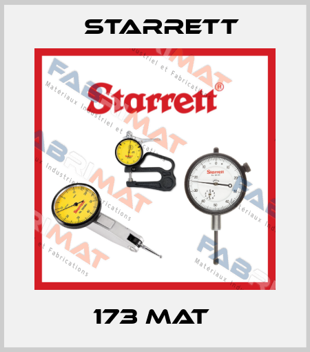 173 MAT  Starrett