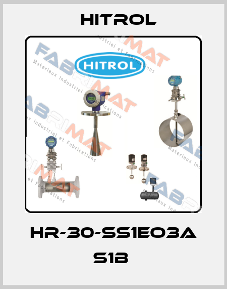 HR-30-SS1EO3A S1B  Hitrol
