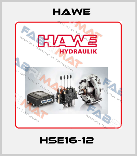 HSE16-12  Hawe