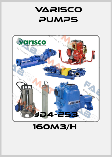 JD4-253 160M3/H  Varisco pumps