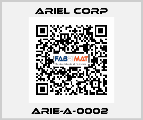 ARIE-A-0002  Ariel Corp