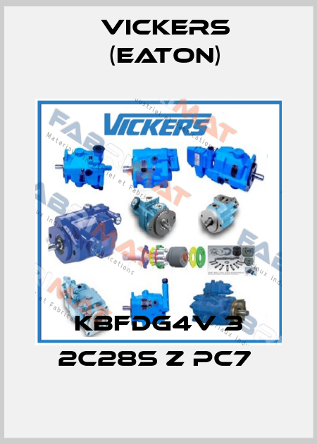 KBFDG4V 3 2C28S Z PC7  Vickers (Eaton)