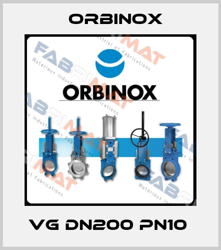 VG DN200 PN10  Orbinox