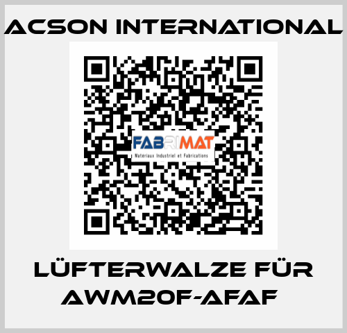 Lüfterwalze für AWM20F-AFAF  Acson International