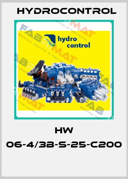 HW 06-4/3B-S-25-C200  Hydrocontrol