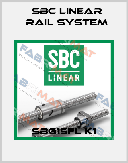 SBG15FL K1 SBC Linear Rail System
