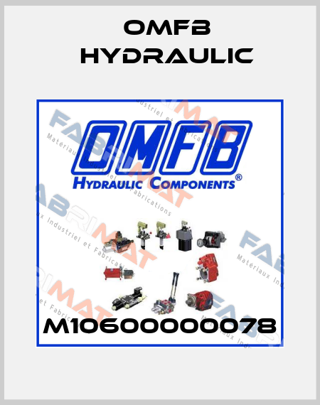 M10600000078 OMFB Hydraulic