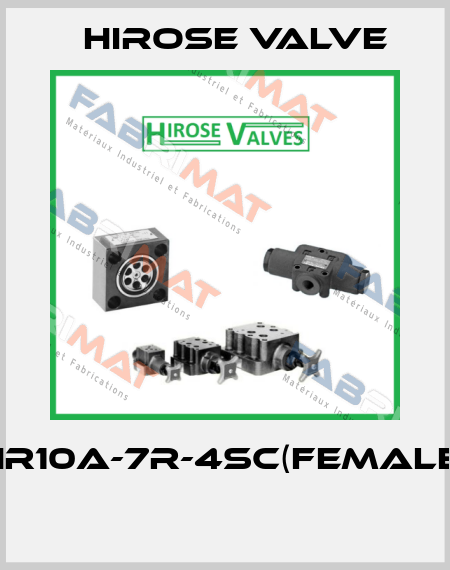 HR10A-7R-4SC(female)  Hirose Valve