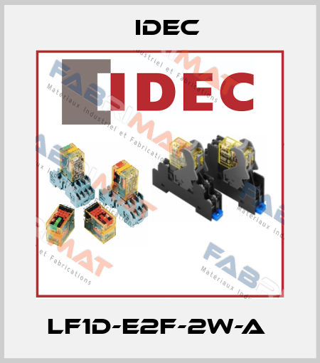 LF1D-E2F-2W-A  Idec