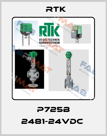 P725B 2481-24VDC  RTK
