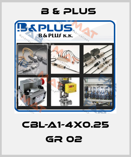 CBL-A1-4X0.25 GR 02  B & PLUS